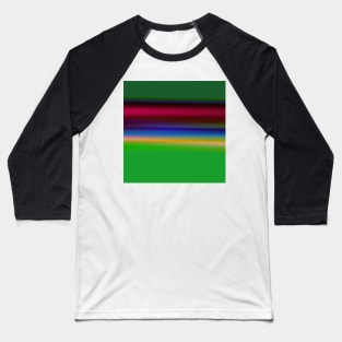 green red texture art Baseball T-Shirt